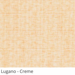 Cortina Painel Laranja Tecido Translúcido Coleção Lugano Creme