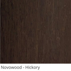 Persiana Vertical PVC Coleção Novowood Madeira Cor Hickory