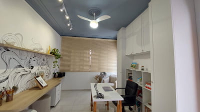 Persiana Horizontal Madeira Bege Coleção Sintética 50mm Com Pintura Especial Wood cor MSP-02