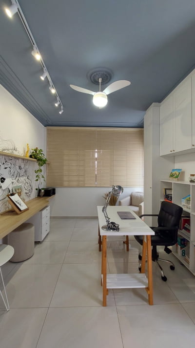 Persiana Horizontal Madeira Bege Coleção Sintética 50mm Com Pintura Especial Wood cor MSP-02