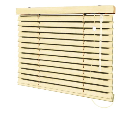 Persiana Horizontal Madeira Bege Coleção Sintética 50mm Com Pintura Especial Wood cor MSP-02 Persiana Horizontal Madeira Bege Coleção Sintética 50mm Com Pintura Especial Wood cor MSP-02