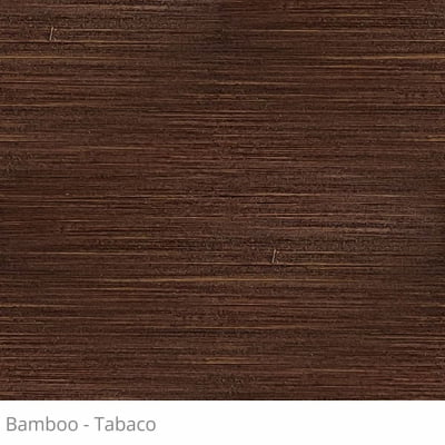 Persiana Horizontal Madeira Coleção Bamboo 50mm Cor Tabaco
