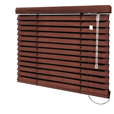 Persiana Horizontal Madeira Coleção Natural 50mm Cor LSB-006 Persiana Horizontal Madeira Coleção Natural 50mm Cor LSB-006