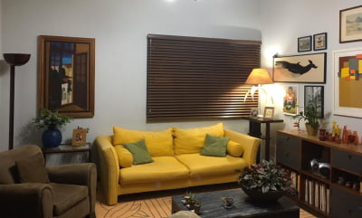 Persiana Horizontal Madeira Coleção Sintética 50mm Com Pintura Especial Wood Cor MSP-06