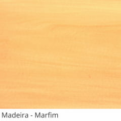 Persiana Horizontal PVC Coleção Madeira 50mm Cor Marfim