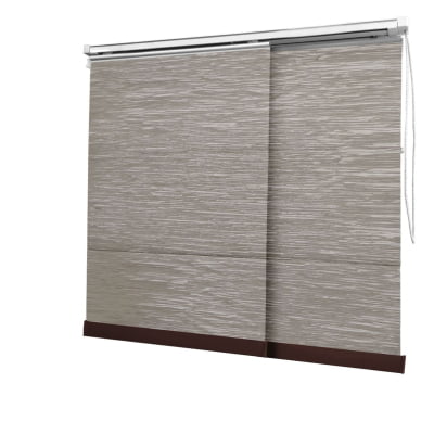 Cortina Painel Marrom Tecido Blackout Coleção Nápoles Cor Marrom