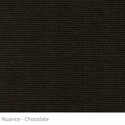 Persiana Vertical Marrom Tecido Translúcido Coleção Nuance Cor Chocolate 