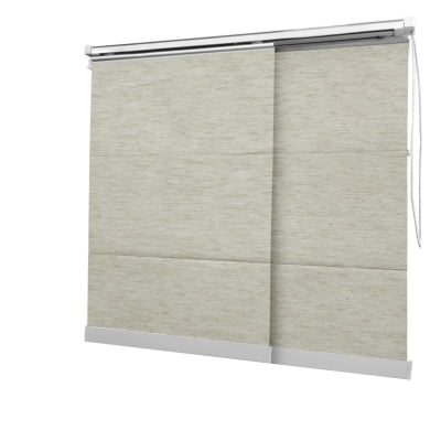Cortina Painel Natural Tecido Blackout Coleção AM 4340 Cor Natural