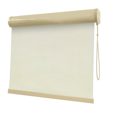 Cortina Rolô Natural Tecido Blackout Coleção AM 2861 Cor Natural