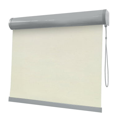 Cortina Rolô Natural Tecido Blackout Coleção AM 2861 Cor Natural