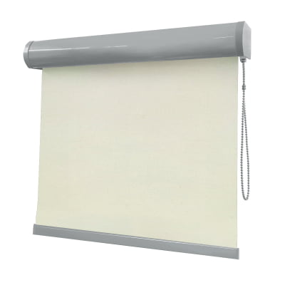 Cortina Rolô Natural Tecido Blackout Coleção AM 2861 Cor Natural
