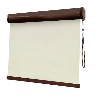 Cortina Rolô Natural Tecido Blackout Coleção AM 2861 Cor Natural