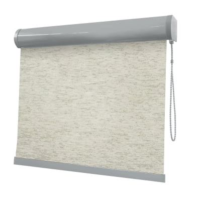 Cortina Rolô Natural Tecido Blackout Coleção AM 4340 Cor Natural