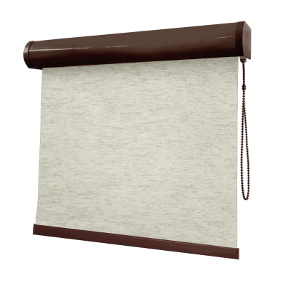 Cortina Rolô Natural Tecido Blackout Coleção AM 4340 Cor Natural