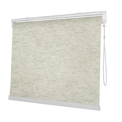 Cortina Rolô Natural Tecido Blackout Coleção AM 4340 Cor Natural
