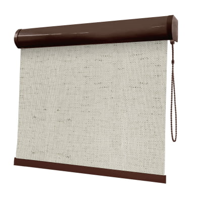 Cortina Rolô Natural Tecido Tela Solar Coleção Screen Linho 2035 Cor 2
