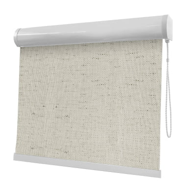 Cortina Rolô Natural Tecido Tela Solar Coleção Screen Linho 2035 Cor 2