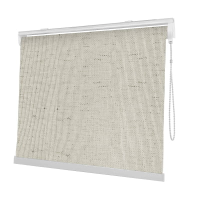Cortina Rolô Natural Tecido Tela Solar Coleção Screen Linho 2035 Cor 2