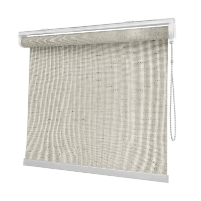 Cortina Rolô Natural Tecido Tela Solar Coleção Screen Linho 2035 Cor 2