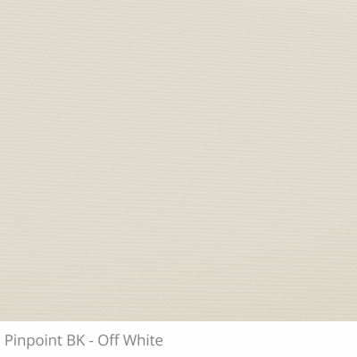 Cortina Rolô Off White Tecido Blackout Coleção Pinpoint Cor Off White