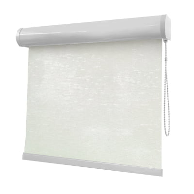 Cortina Rolô Off White Tecido Blackout Coleção Tohu Cor Ivory