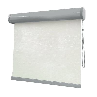Cortina Rolô Off White Tecido Blackout Coleção Tohu Cor Ivory