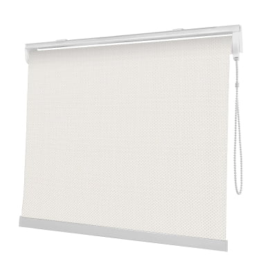 Cortina Rolô Off White Tecido Tela Solar Coleção Screen 5% Cor White