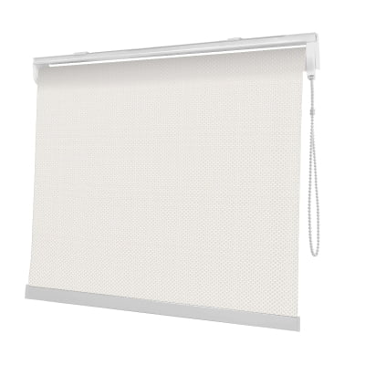 Cortina Rolô Off White Tecido Tela Solar Coleção Screen 5% Cor White
