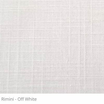 Cortina Rolô Off White Tecido Translúcido Coleção Rimini Cor Off White