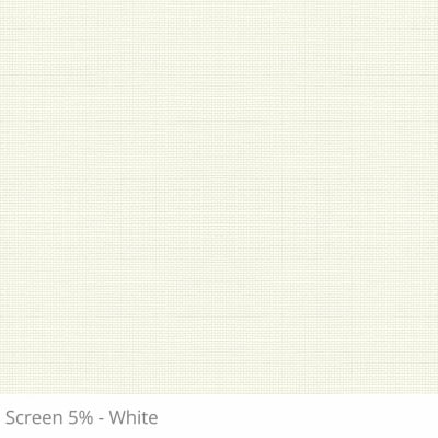Cortina Romana Off White Tecido Tela Solar Coleção Screen 5% Cor White