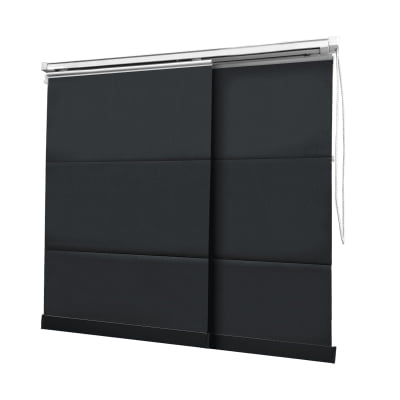 Cortina Painel Preta Tecido Blackout Coleção Pinpoint Cor Black