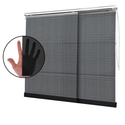 Cortina Painel Preta Tecido Tela Solar Coleção Screen 5% Cor Preto