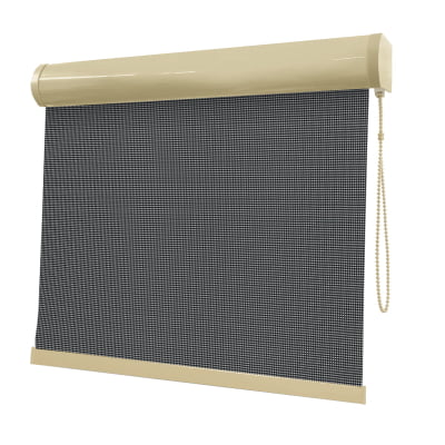 Cortina Rolô Preta Tecido Tela Solar Coleção Screen 3% Cor Black