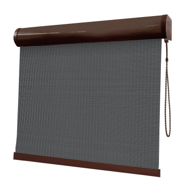 Cortina Rolô Preta Tecido Tela Solar Coleção Screen 3% Cor Black