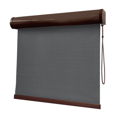 Cortina Rolô Preta Tecido Tela Solar Coleção Screen 3% Cor Black