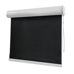 Cortina Rolô Preta Tecido Blackout Coleção Denver Cor Black