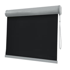 Cortina Rolô Preta Tecido Blackout Coleção Denver Cor Black