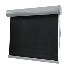 Cortina Rolô Preta Tecido Blackout Coleção Denver Cor Black