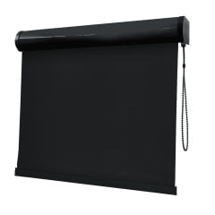 Cortina Rolô Preta Tecido Blackout Coleção Denver Cor Black