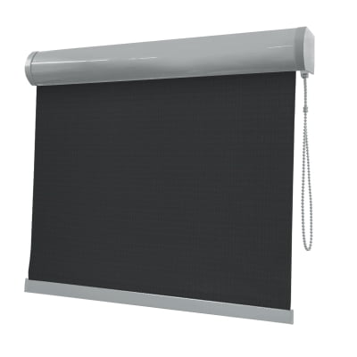 Cortina Rolô Preta Tecido Blackout Coleção Denver Cor Black