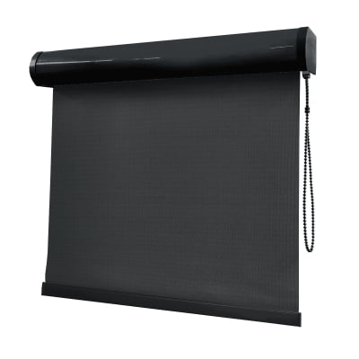 Cortina Rolô Preta Tecido Blackout Coleção Denver Cor Black