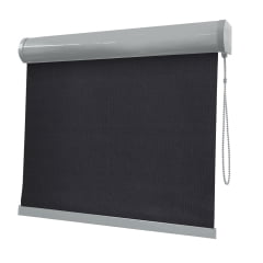 Cortina Rolô Preta Tecido Blackout Coleção Picasso Cor Black