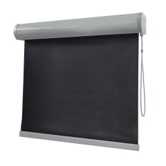 Cortina Rolô Preta Tecido Blackout Coleção Picasso Cor Black