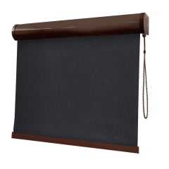 Cortina Rolô Preta Tecido Blackout Coleção Picasso Cor Black