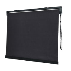 Cortina Rolô Preta Tecido Blackout Coleção Picasso Cor Black