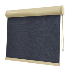 Cortina Rolô Preta Tecido Blackout Coleção TJ5661 Cor Black