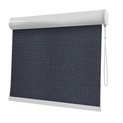 Cortina Rolô Preta Tecido Blackout Coleção TJ5661 Cor Black