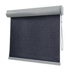 Cortina Rolô Preta Tecido Blackout Coleção TJ5661 Cor Black
