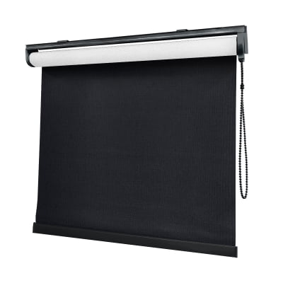 Cortina Rolô Preta Tecido Blackout Coleção TJ5661 Cor Black