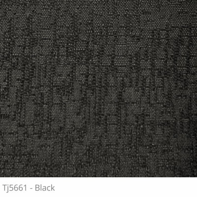 Cortina Rolô Preta Tecido Translúcido Coleção TJ5661 Cor Black